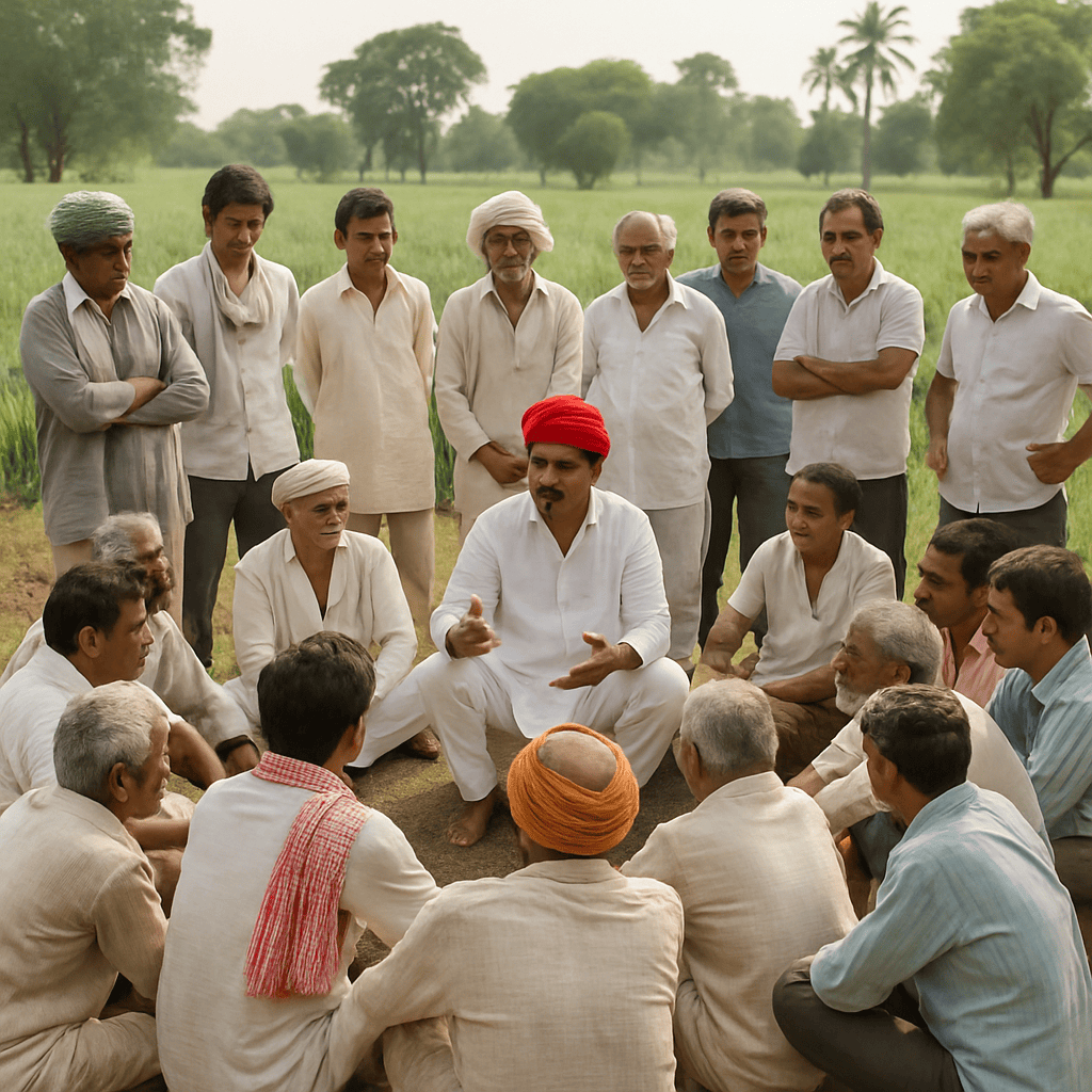 farmers giving testimonial